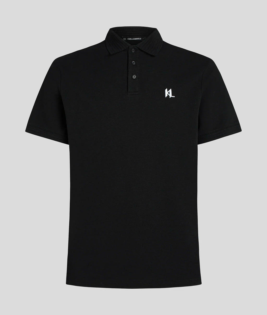 KARL MONOGRAM POLO SHIRT