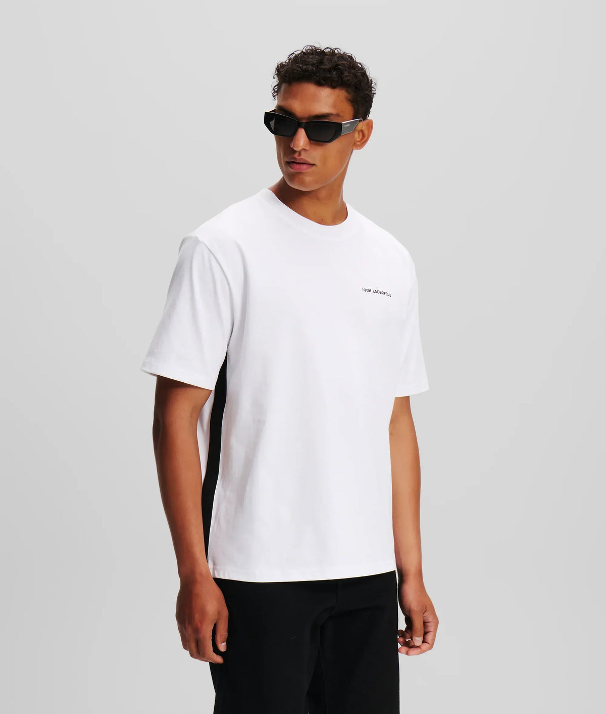 KARL LOGO TAPE T-SHIRT
