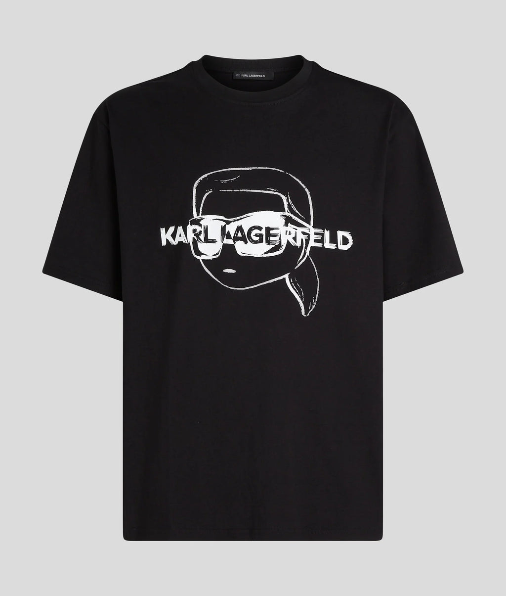 KARL IKON GRAPHIC T-SHIRT