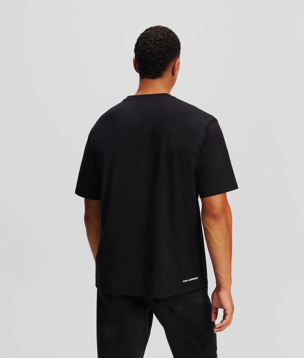 KARL IKON GRAPHIC T-SHIRT