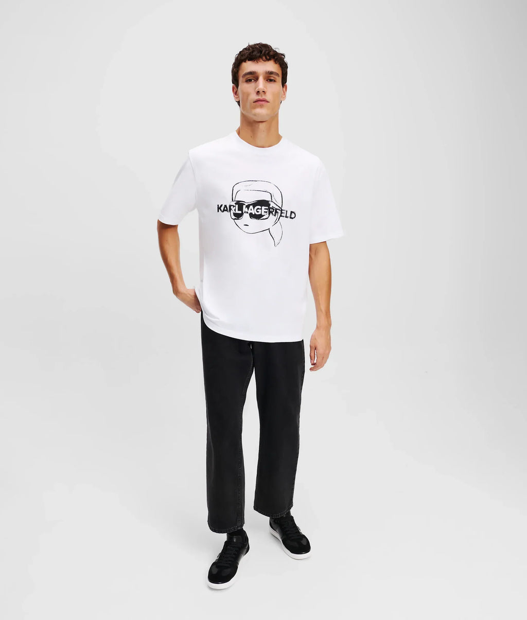 KARL IKON GRAPHIC T-SHIRT