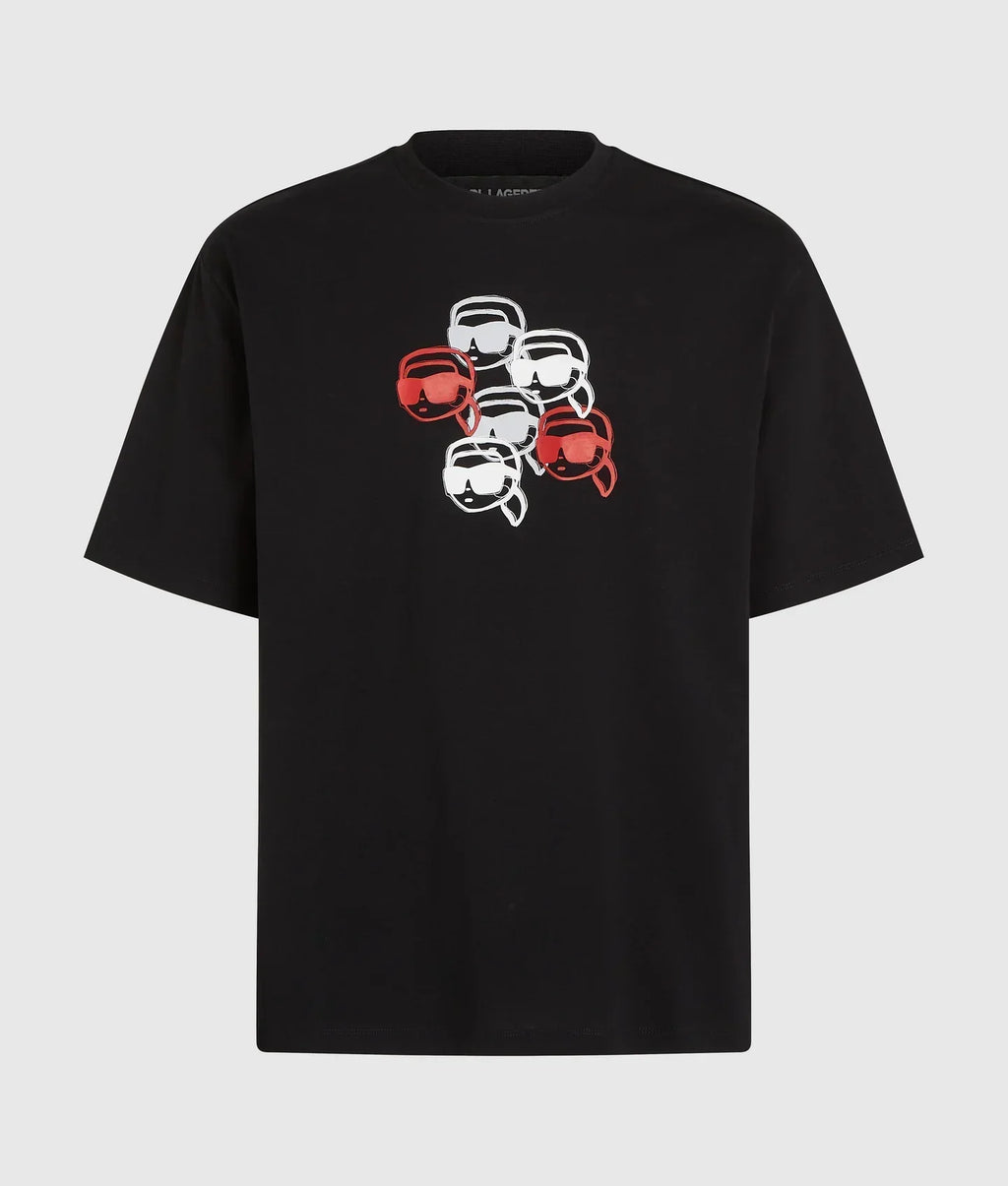 KARL IKON PRINT T-SHIRT