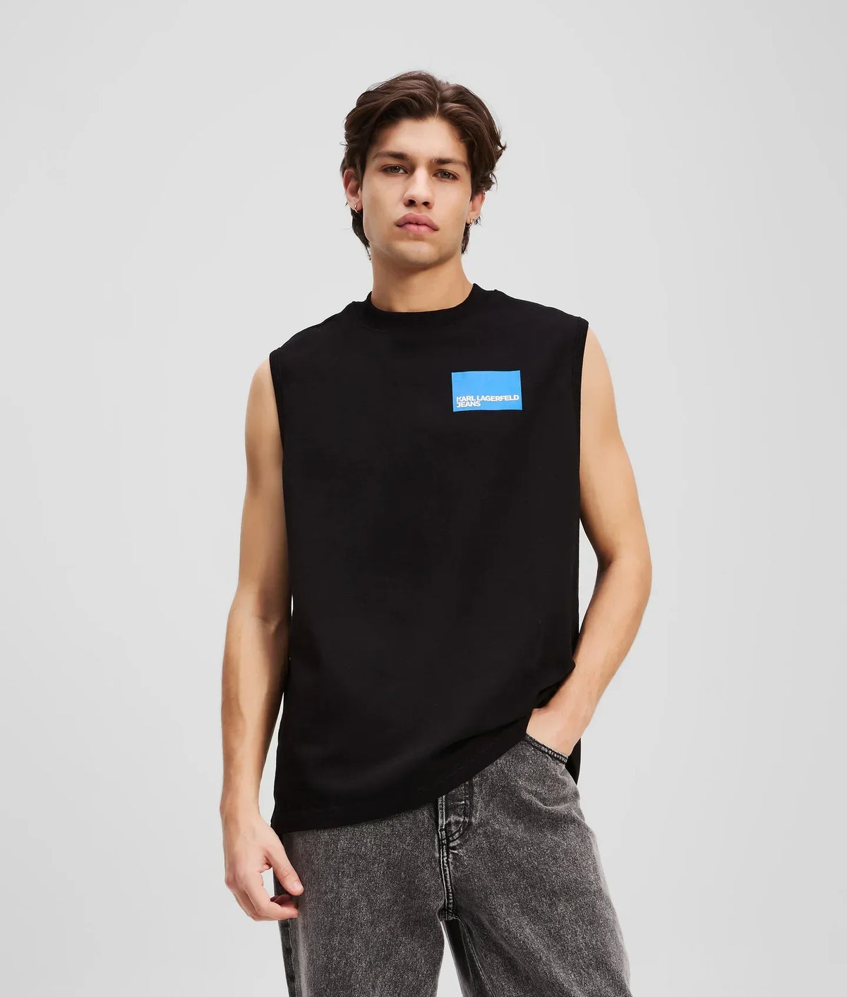 KARL BOX LOGO TANK TOP