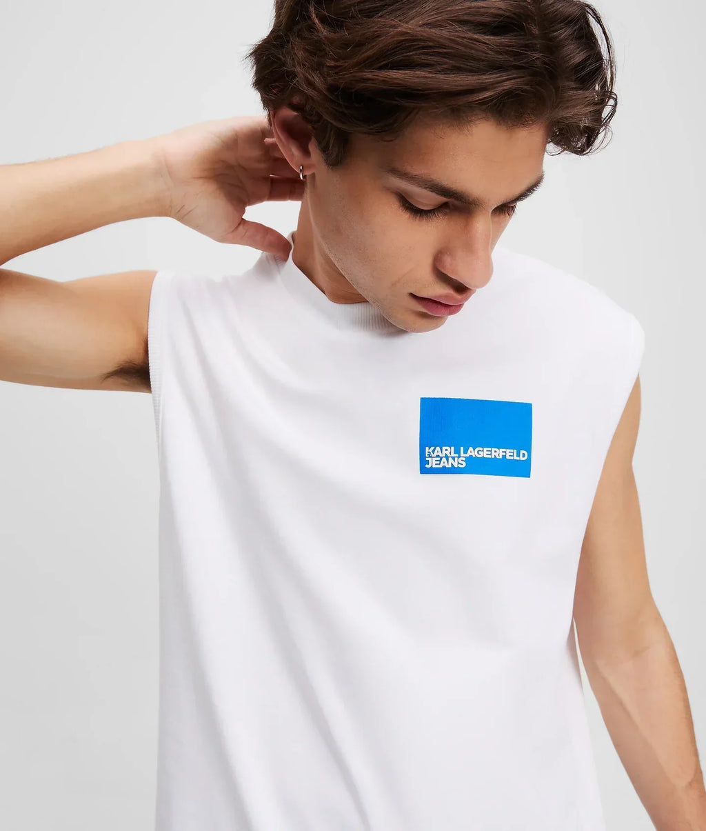 KARL BOX LOGO TANK TOP