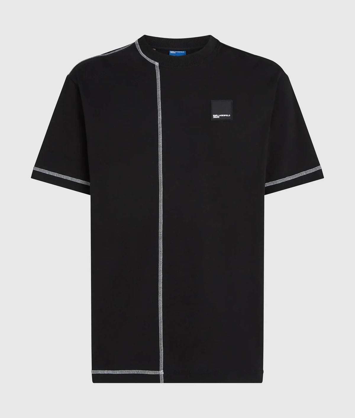 KARL CONTRAST STITCH T-SHIRT