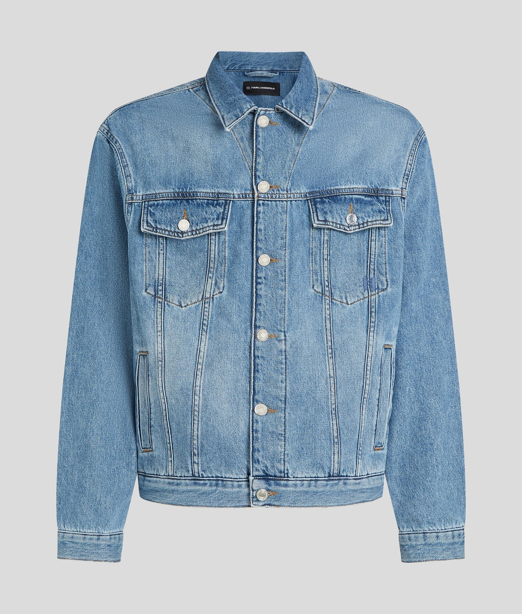 KARL MONOGRAM DENIM JACKET