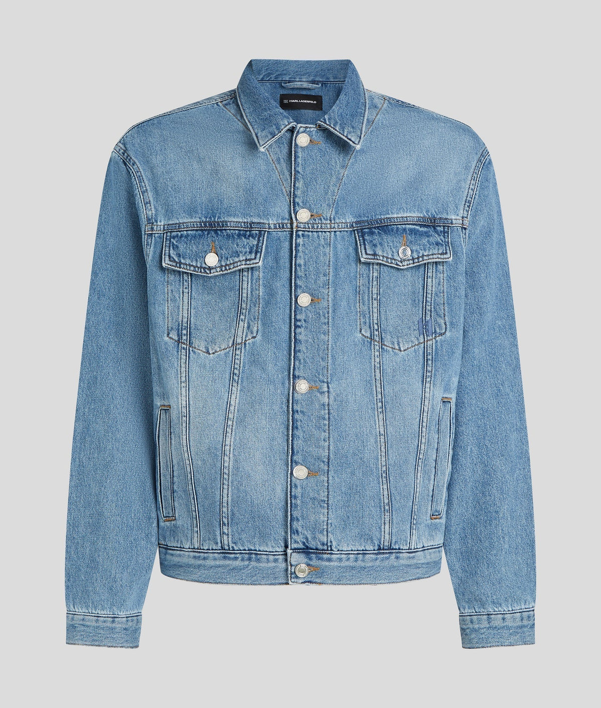 KARL MONOGRAM DENIM JACKET