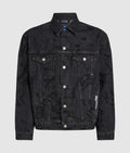KARL ALL-OVER MONOGRAM DENIM JACKET