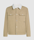 KARL FLEECE COLLAR JACKET