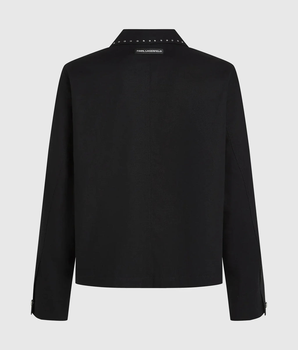 KARL DNA STUDDED JACKET