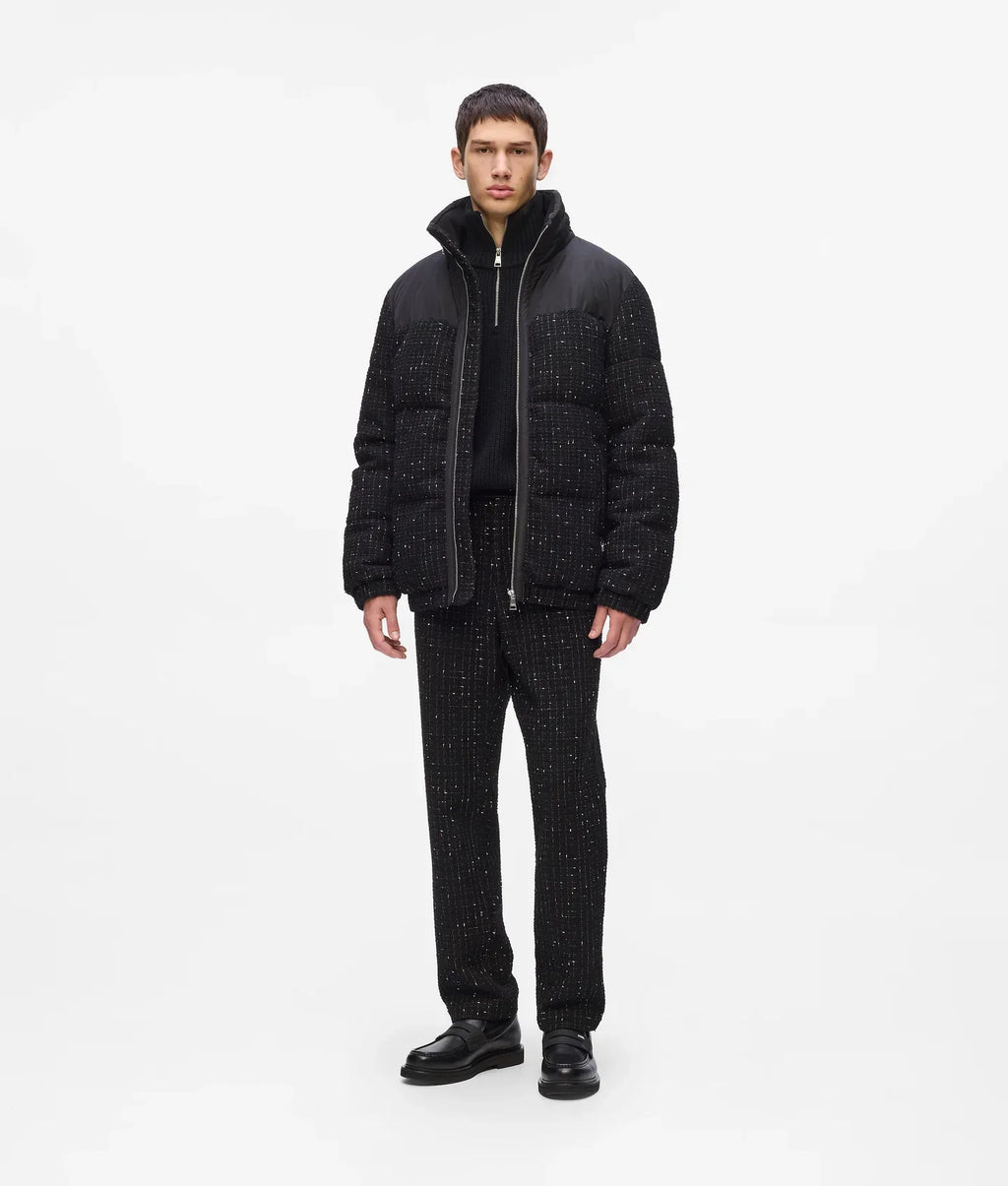 KARL BOUCLE PUFFER JACKET
