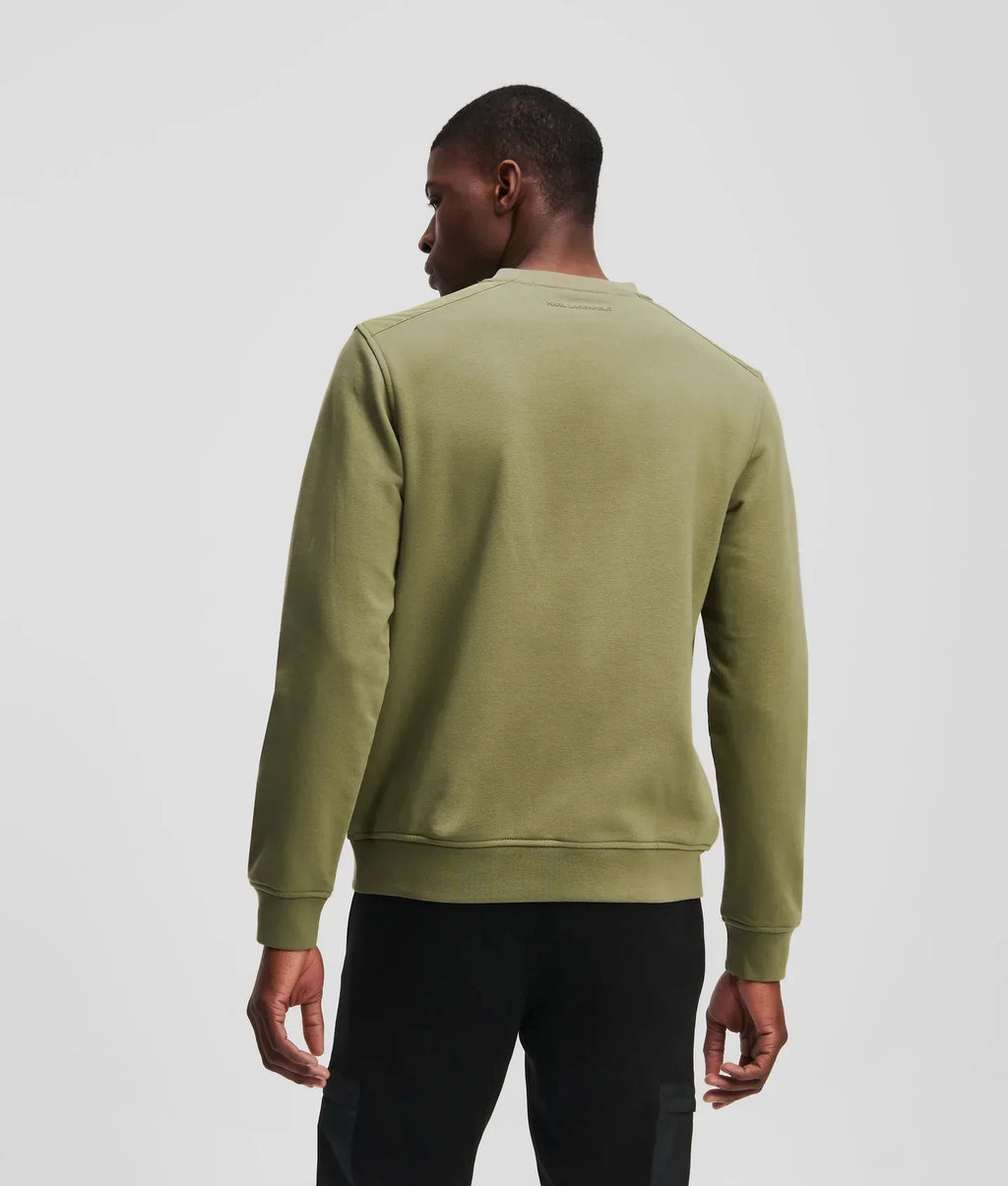 KARL CHEST POCKET SWEATSHIRT