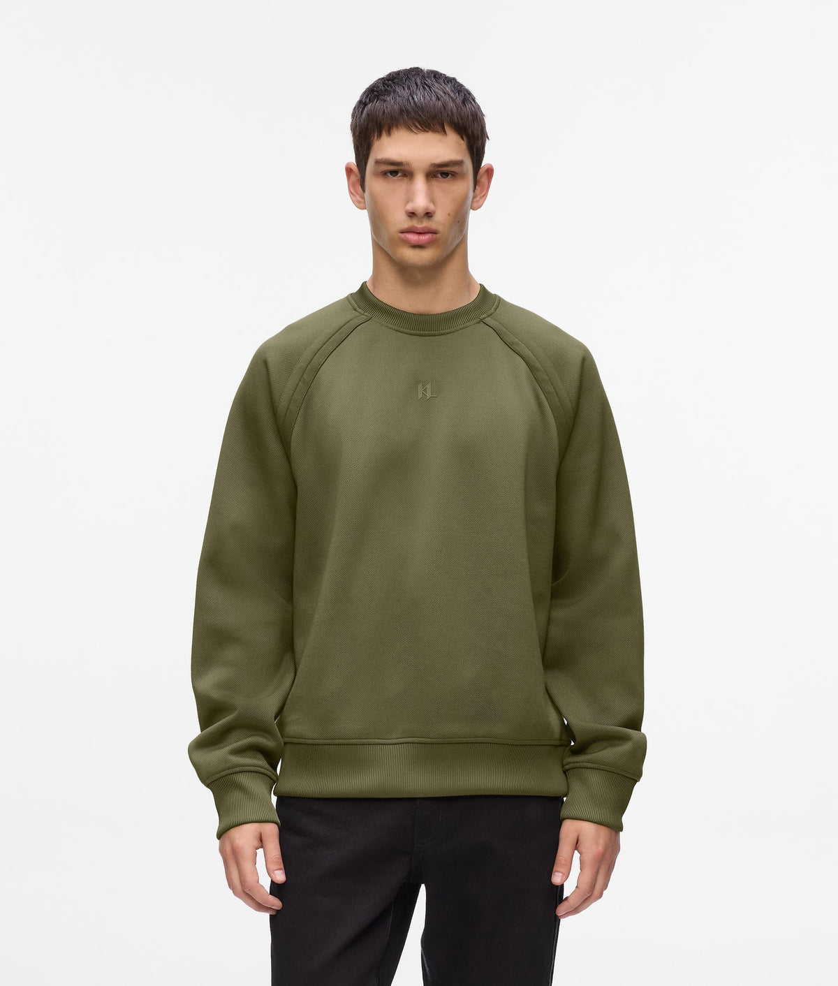 KARL PIQUE SWEATSHIRT
