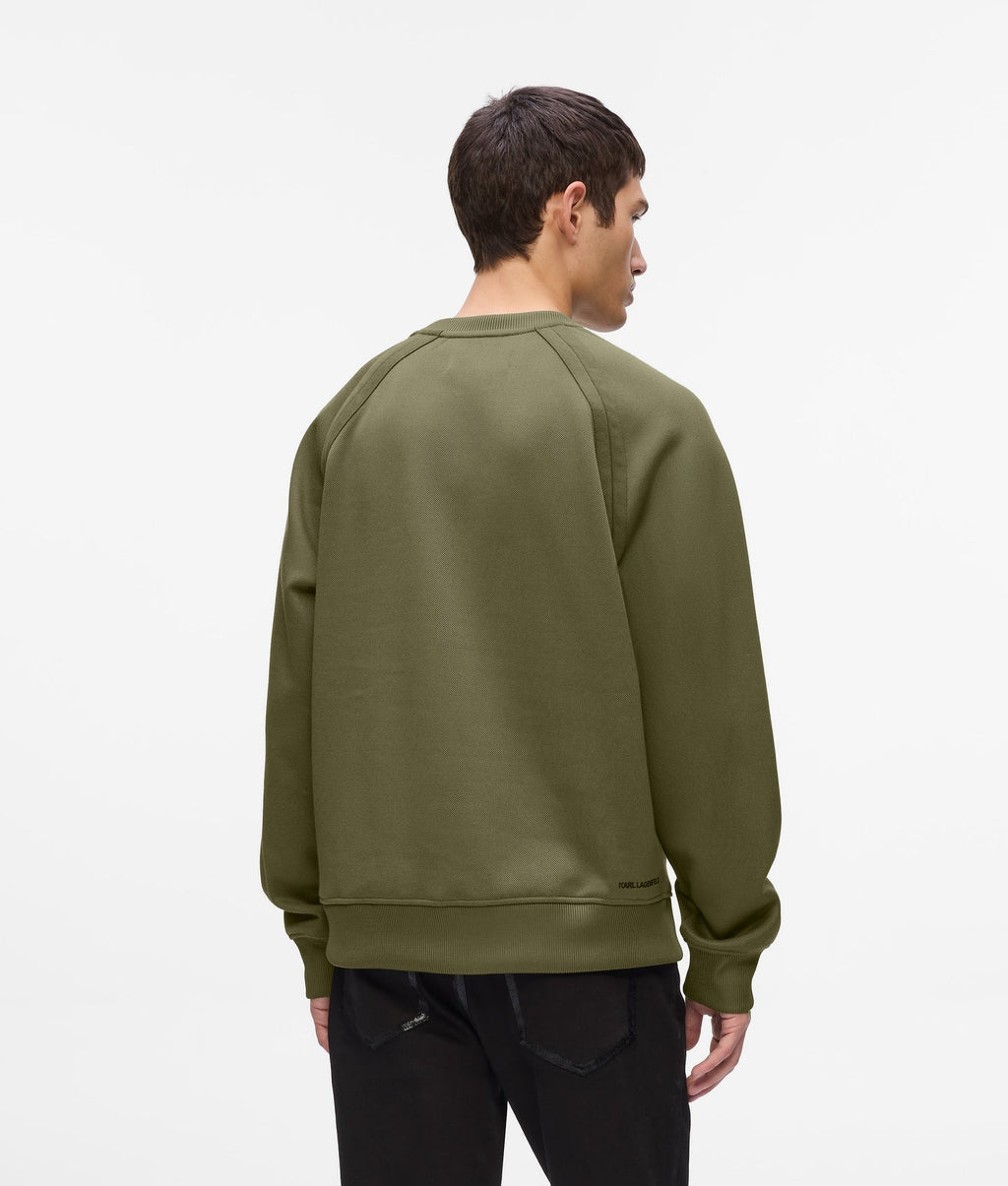KARL PIQUE SWEATSHIRT