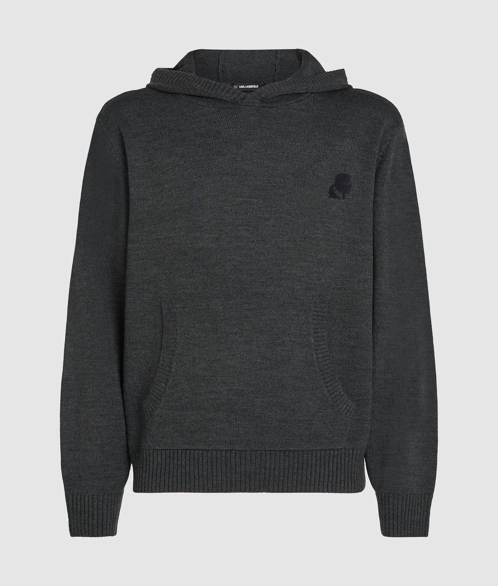 KARL KAMEO KNITTED HOODIE