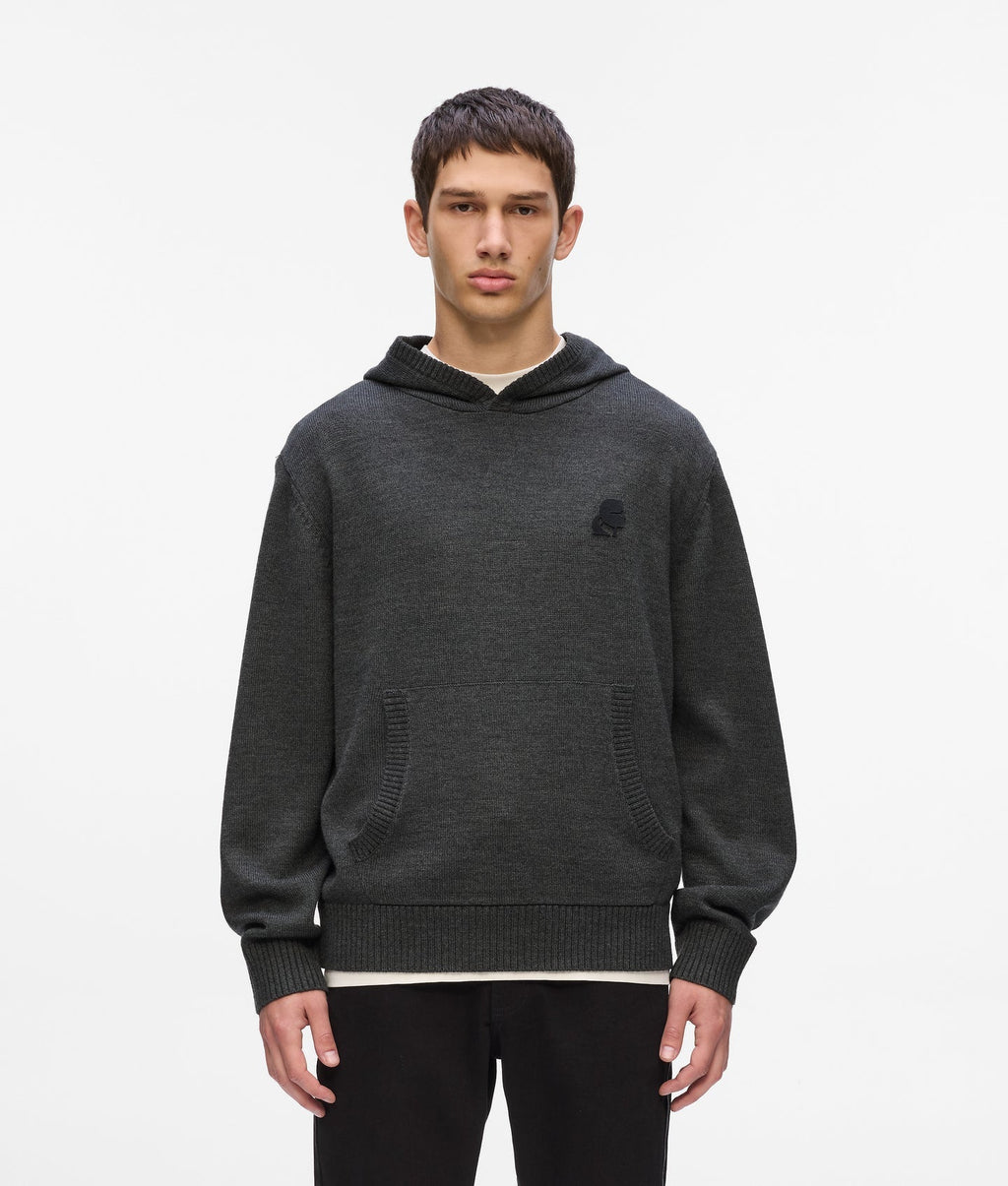 KARL KAMEO KNITTED HOODIE