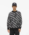 KARL ALL-OVER MONOGRAM SWEATER