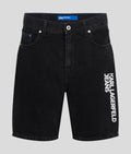 KARL RELAXED DENIM SHORTS