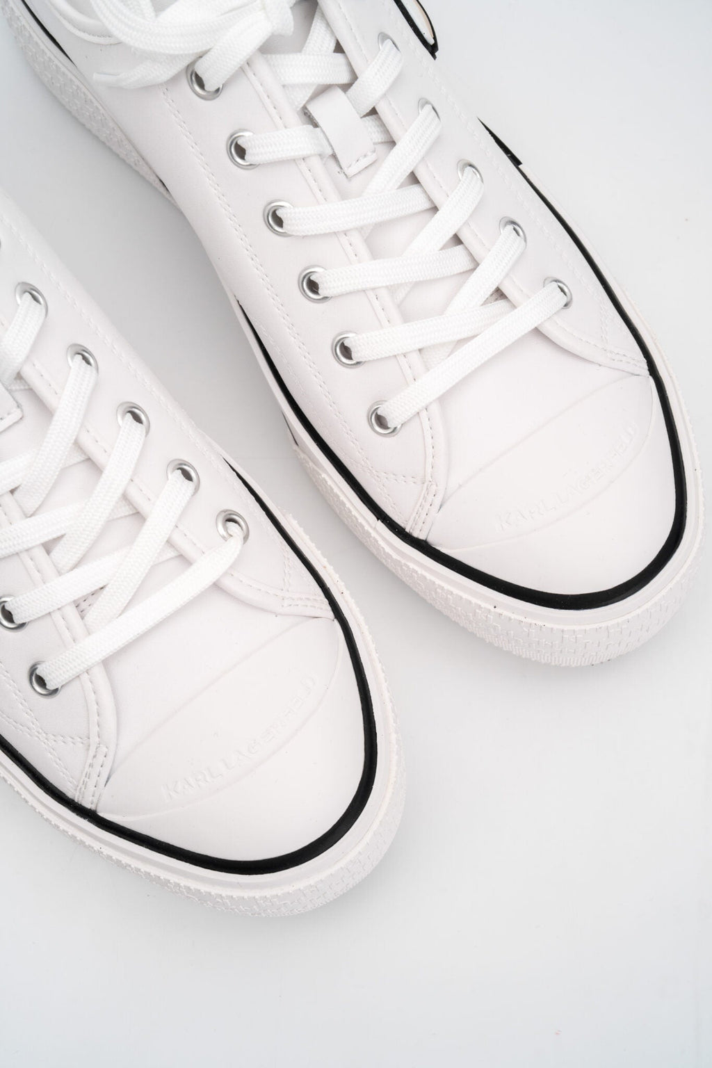 KARL KAMPUS MAXI NFT LO LTHR WHITE LTHR