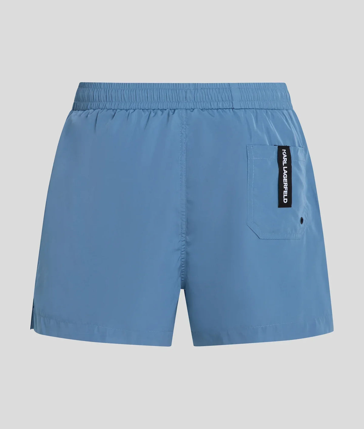 KARL METALLIC LOGO SHORT-LENGTH BOARDSHORTS