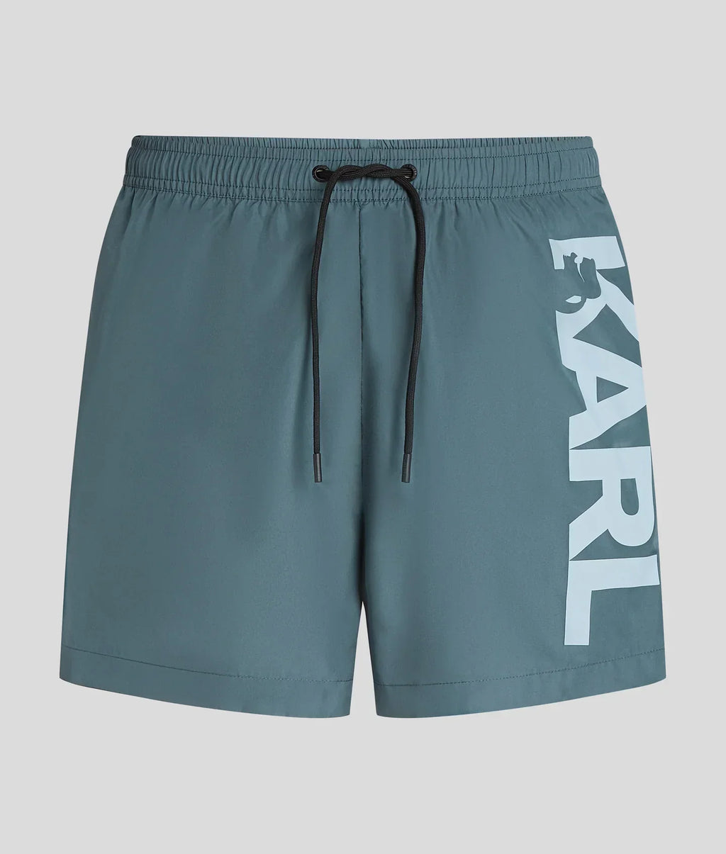 KARL LOGO SHORT BOARDSHORTS