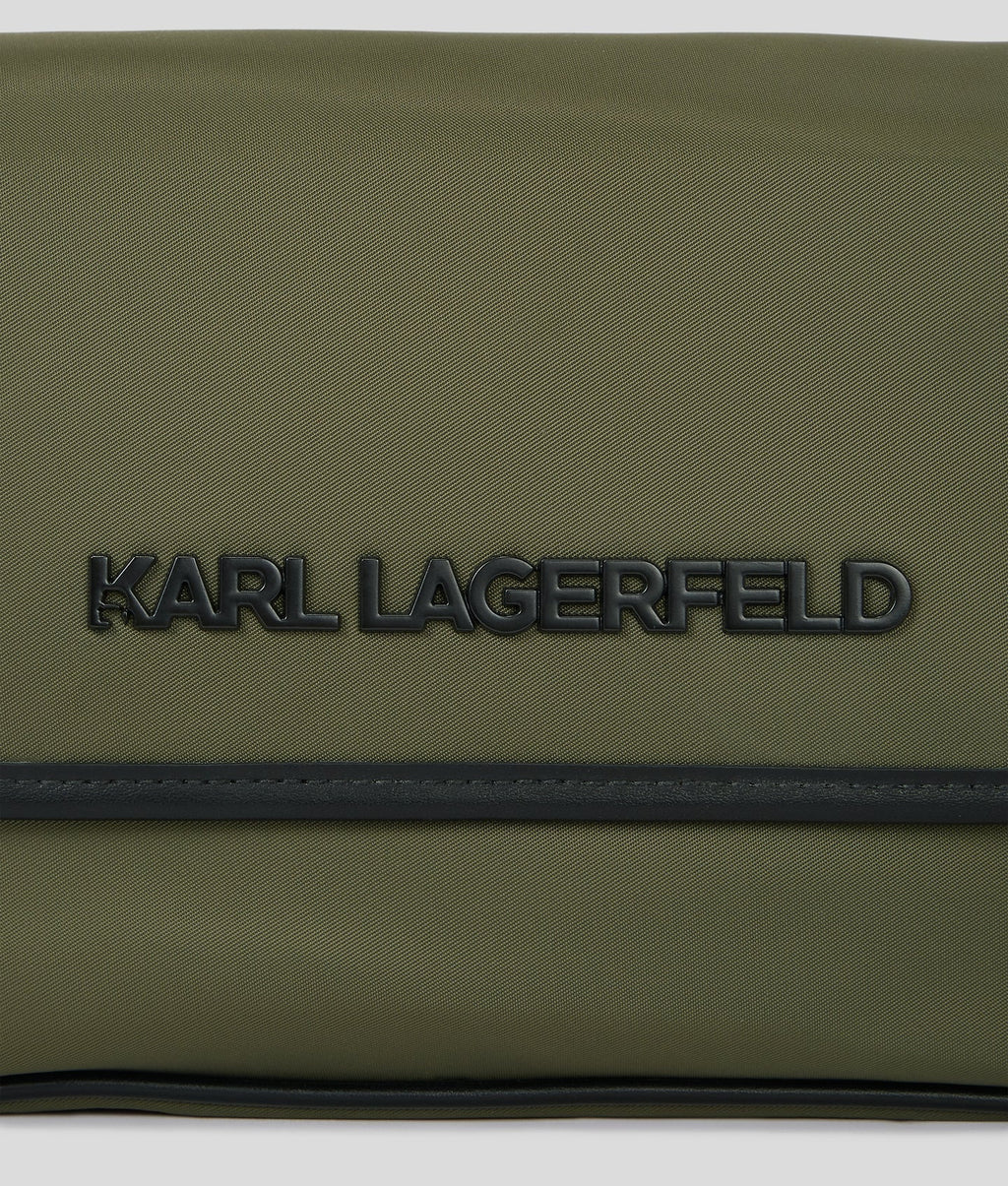 KARL K/ESSENTIAL NYLON CROSSBODY BAG