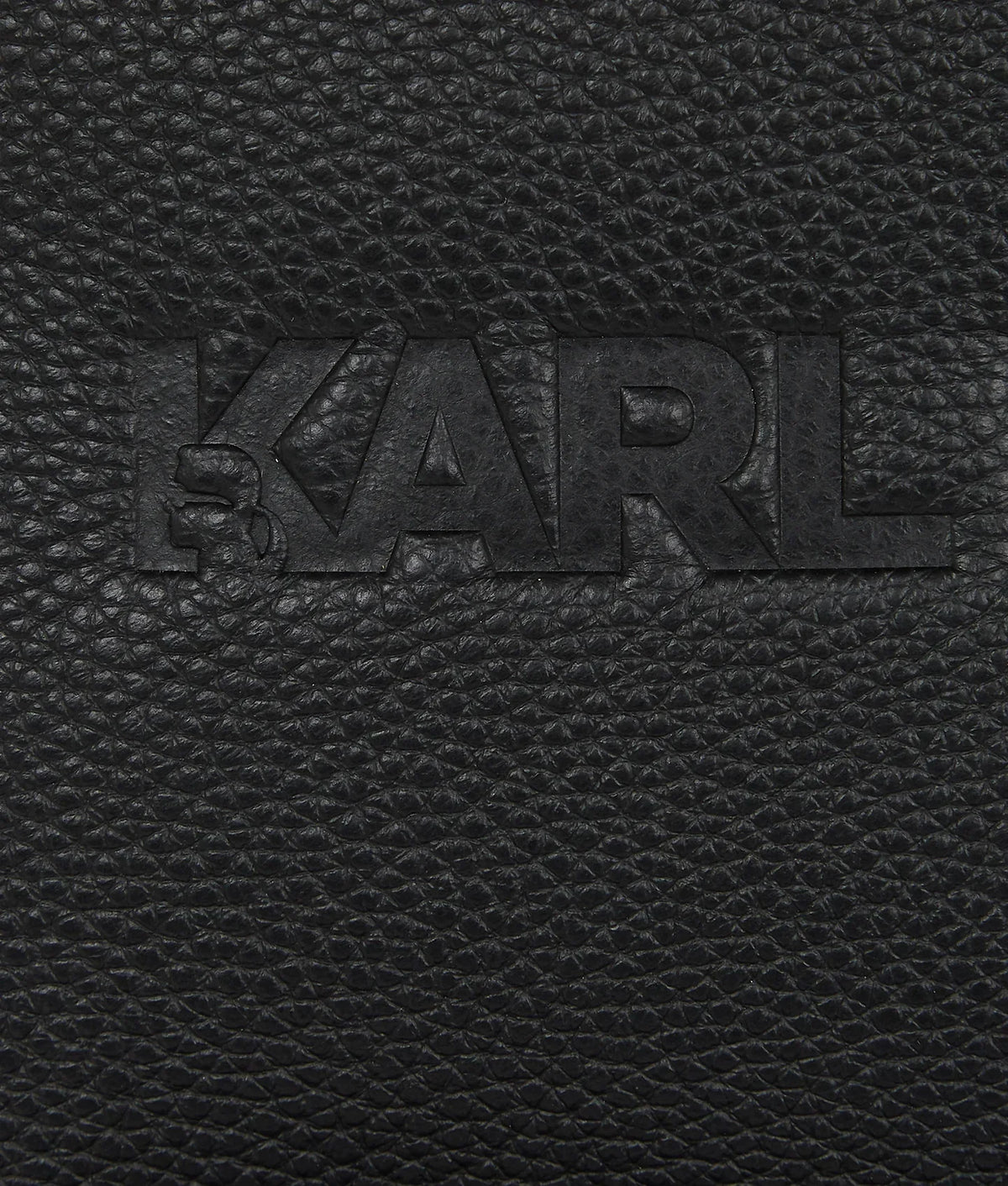 KARL K/ESSENTIAL LEATHER BACKPACK