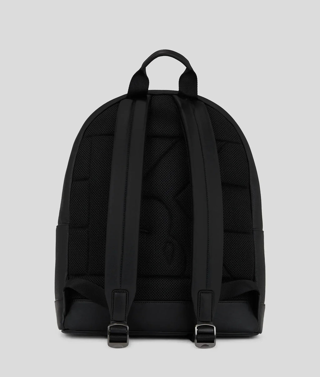 KARL K/ESSENTIAL LEATHER BACKPACK