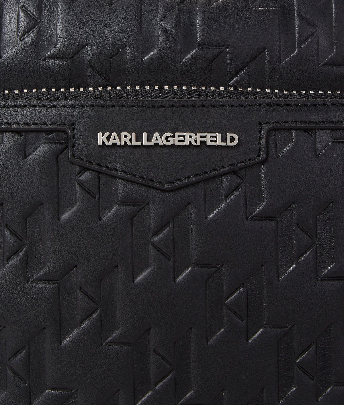 KARL K/LOOM LEATHER SLING BAG