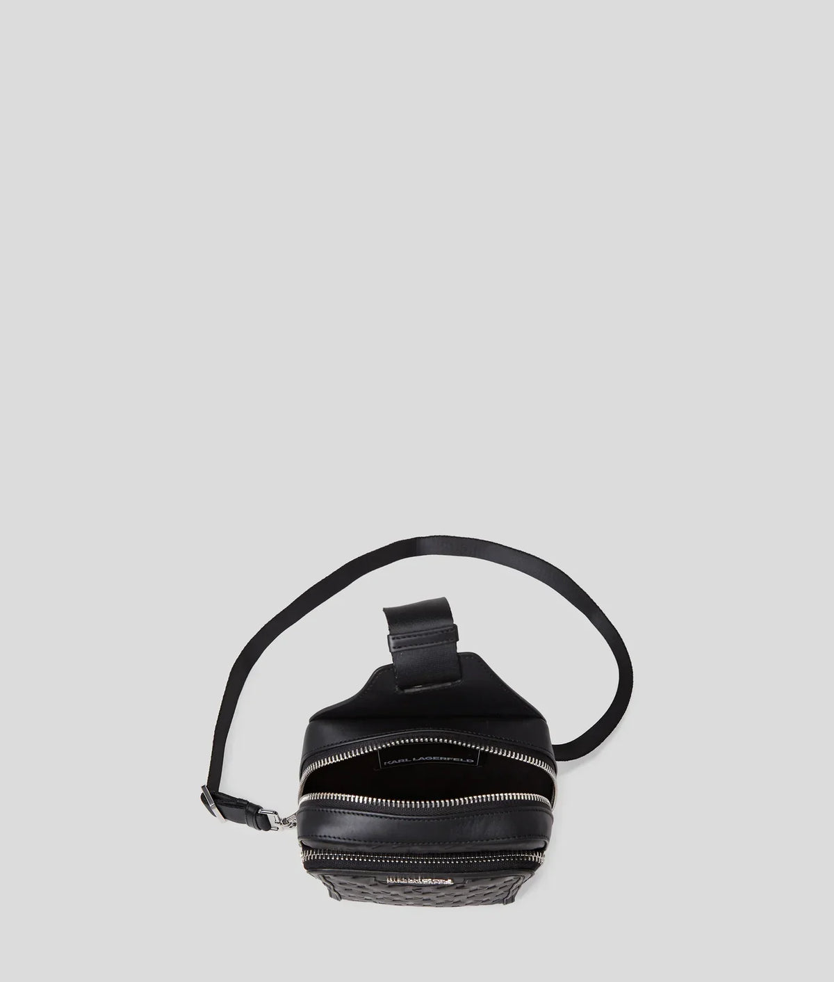 KARL K/LOOM LEATHER SLING BAG