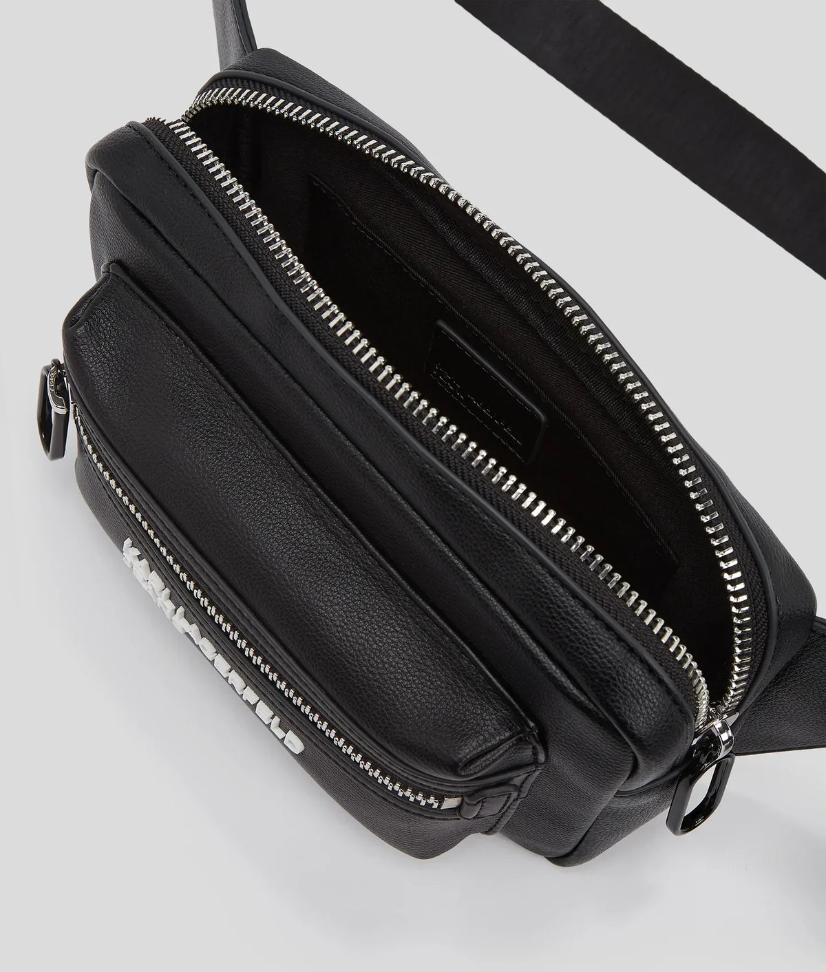 KARL FAUX-LEATHER BELT BAG