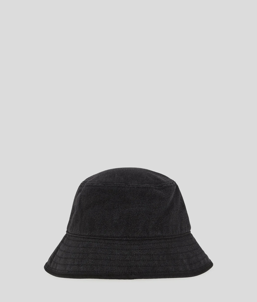 KARL DENIM BUCKET HAT