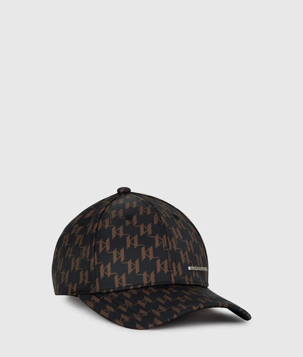 KARL K/MONOGRAM ALL-OVER PRINT CAP