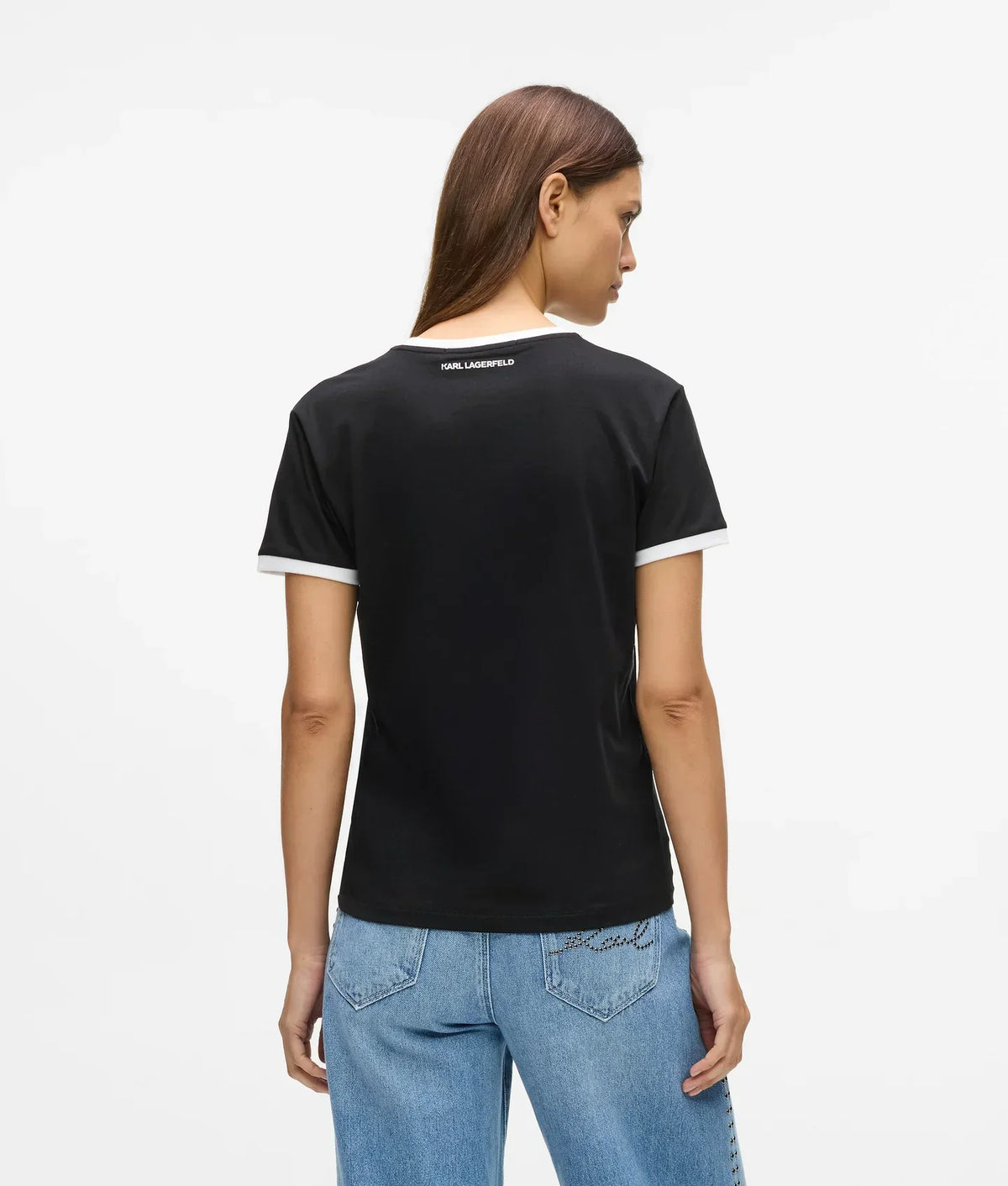 KARL IKON SIGNATURE CHOUPETTE T-SHIRT