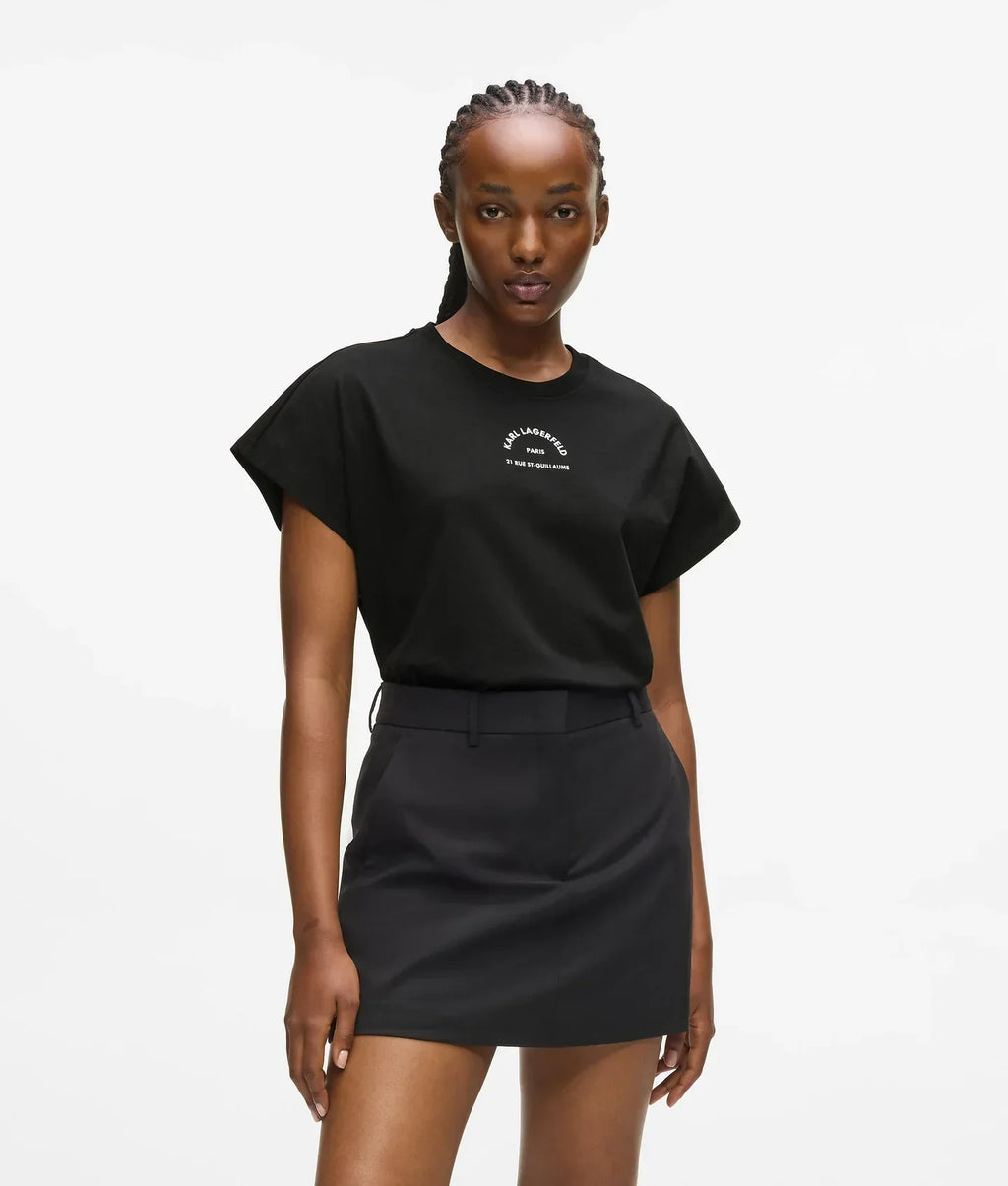KARL RUE ST-GUILLAUME GLITTER T-SHIRT