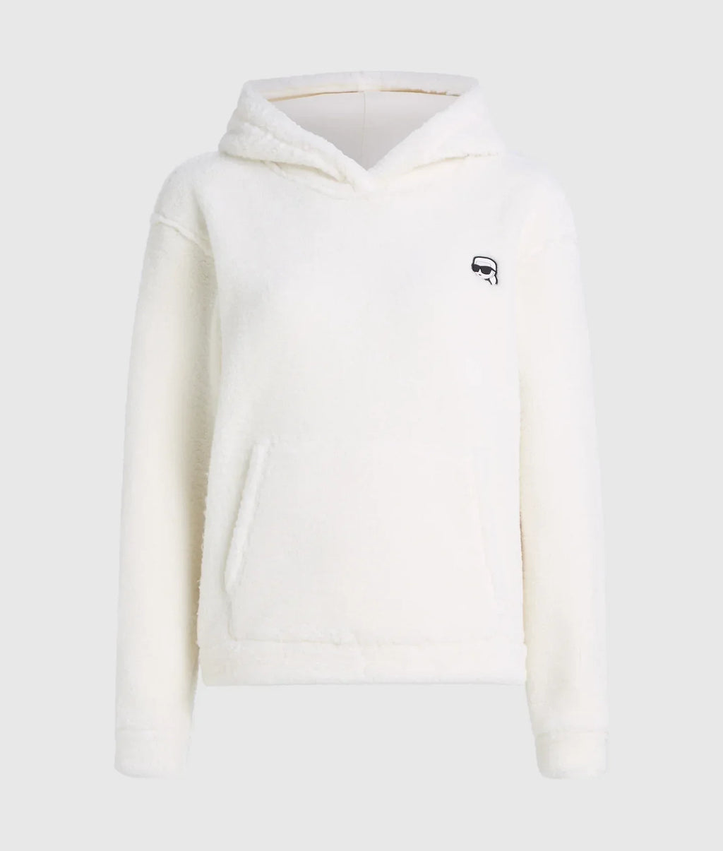 KARL IKON TEDDY HOODIE