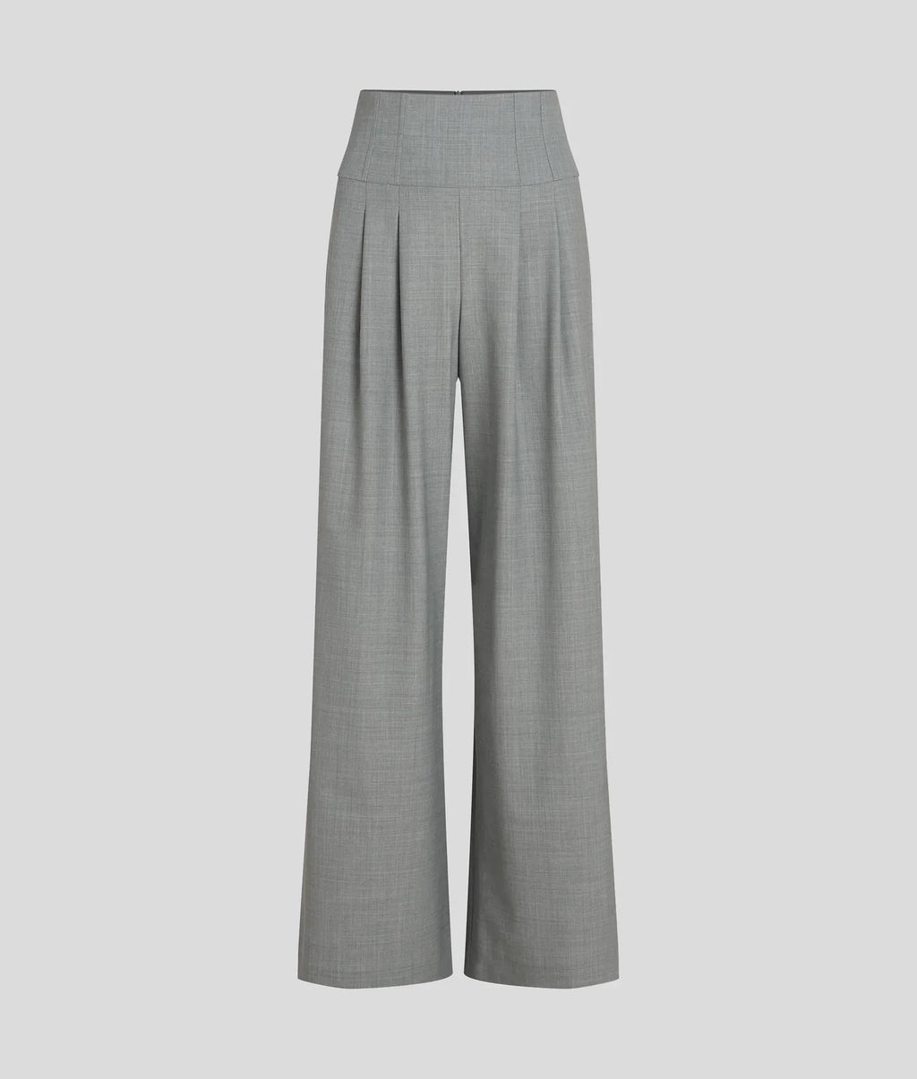 KARL TAILORED WIDE-LEG PANTS