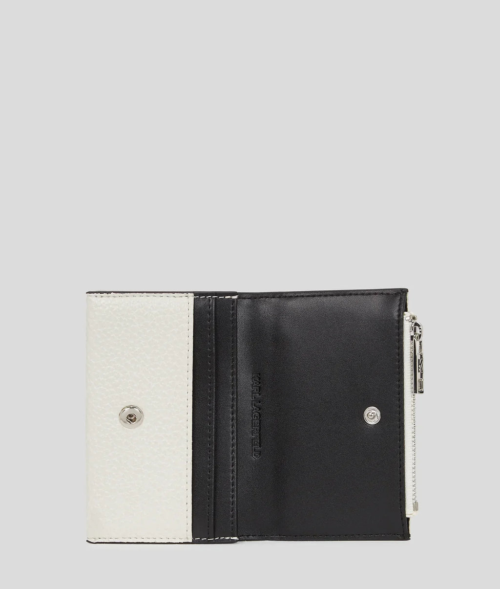 KARL K/SKUARE GRAINY SMALL WALLET