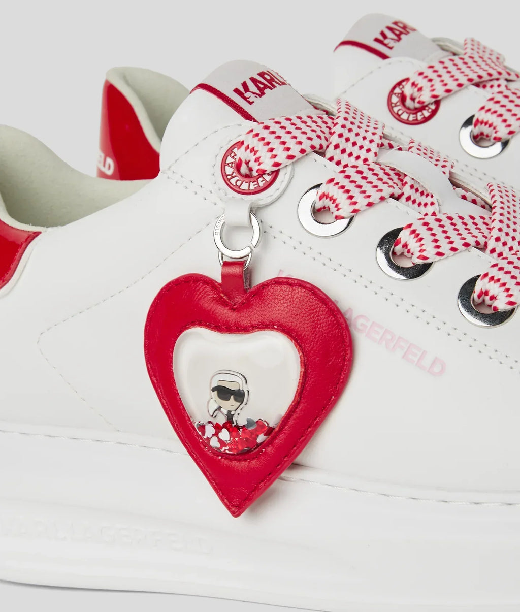 KARL KAPRI HEARTS CHARM SNEAKERS