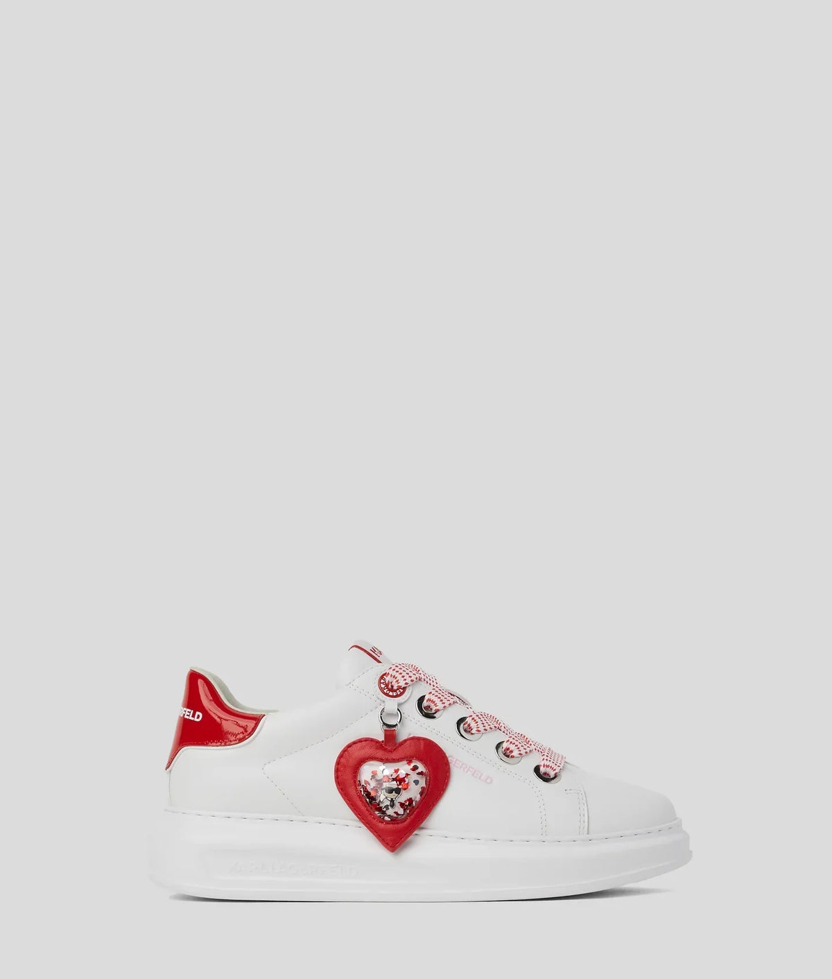 KARL KAPRI HEARTS CHARM SNEAKERS