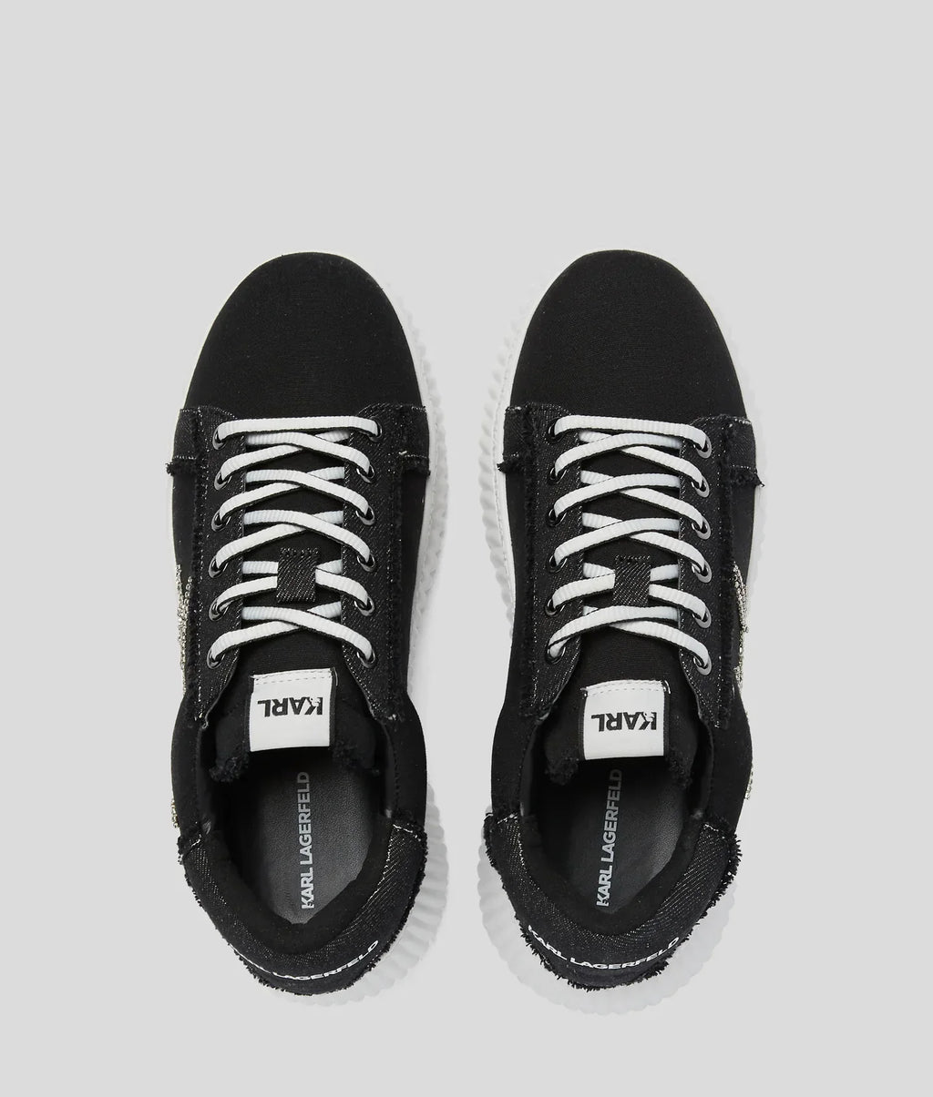 KARL SIGNATURE KREEPER DENIM SNEAKERS