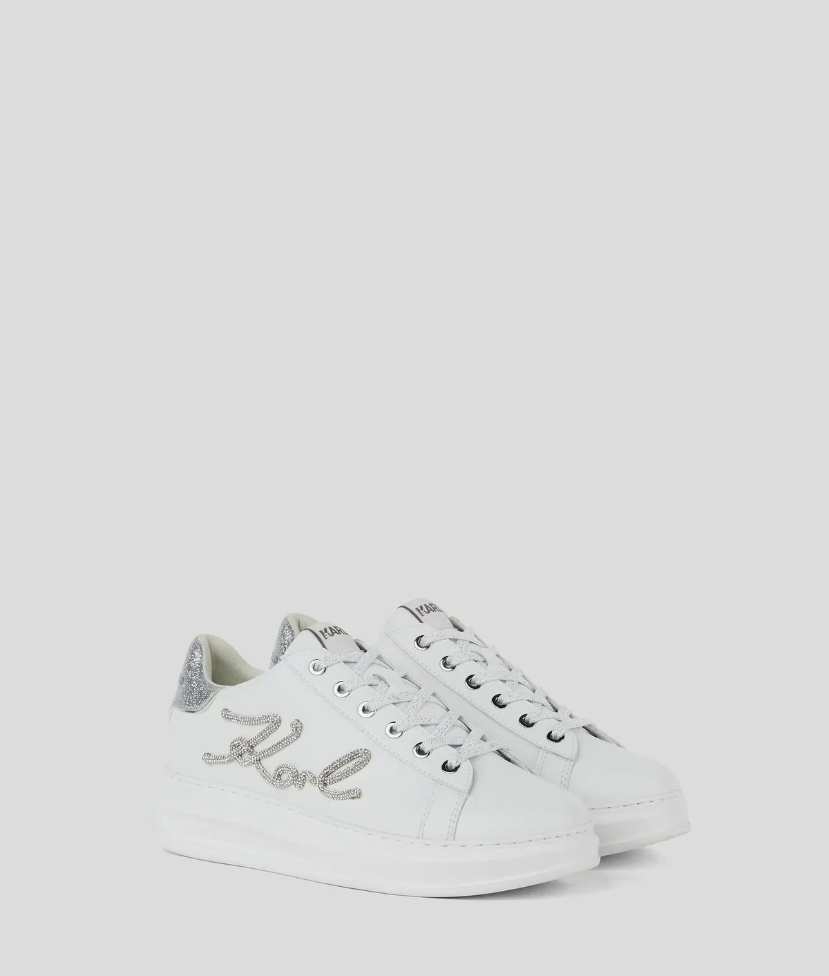 KARL KAPRI SIGNIA RHINESTONE SNEAKERS