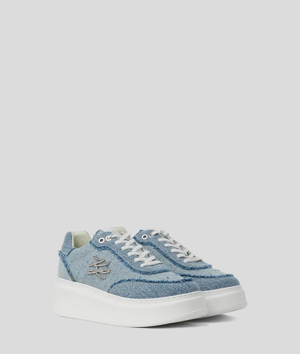 KARL ANAKAPRI AUTOGRAPH DENIM SNEAKERS