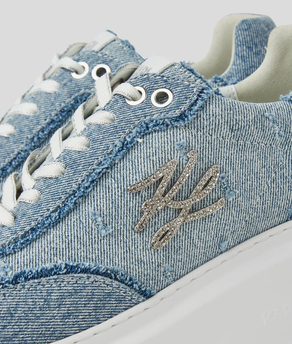 KARL ANAKAPRI AUTOGRAPH DENIM SNEAKERS